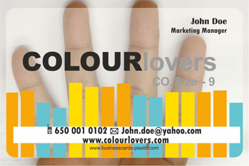 Clear Business Cards